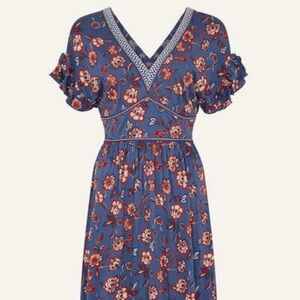 Monsoon cotton jersey floral dress